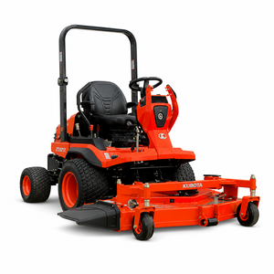 Tractor Cortacésped Kubota ZD1211 Rojo con Tracción en las 4 Ruedas y Alto Nivel de Seguridad - Product Image 1