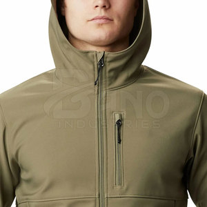 Custom Logo Front Windbreaker Jacket Best Selling Breathable Quick Dry Nylon Made <b>Winter</b> High Quality Men's - Product Image 5
