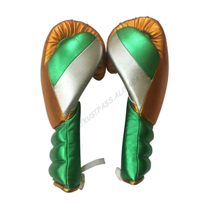 Gants de boxe Gants de boxe d'entraînement sportif colorés de haute qualité Nouveau meilleur professionnel en cuir pur Logo personnalisé de marque - Product Image 5