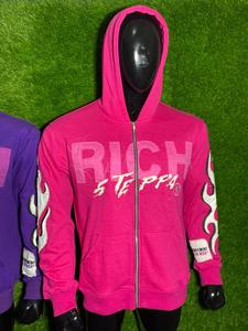เสื้อฮู้ดดี้ผู้ชายสไตล์วินเทจฟอกสีแบบแอซิดวอช ปักโลโก้ตามสั่ง สตรีทแวร์ ทรงปกติ ชายเสื้อแบบดิบ ผ้าเนื้อหนาสำหรับฤดูหนาว ป้องกันการเป็นขุย - Product Image 3