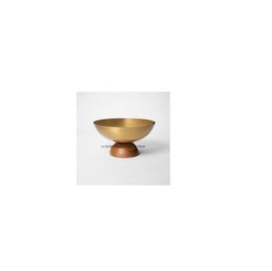 Top-rated Metal & Wooden <b>Serving</b> <b>Bowls</b> for <b>Large</b> Gatherings and Special Events Available at Luxury Home Collection - Product Image 1