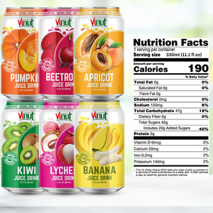 Bebida de jugo de mango natural con sabor a 330ml (11,1 FlOz) Bebida DE FÁBRICA DE Vietnam | Sin azúcar-Muestra gratis Etiqueta privada - Product Image 2