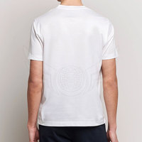 T-Shirt blanc à manches courtes pour hommes, fait en usine, personnalisé, nouvelle collection