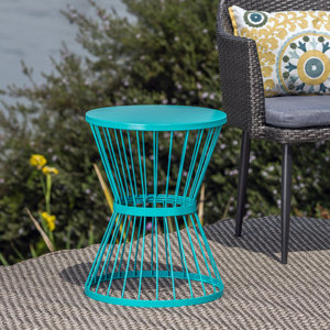 โต๊ะลวดกลมแบบทันสมัยโต๊ะกาแฟทันสมัยสำหรับห้องนั่งเล่นห้องนอนในร่มตกแต่งบ้าน - Product Image 6