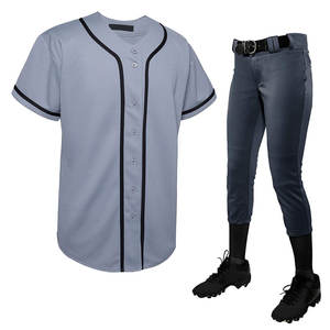 Uniforme de béisbol/softbol de diseño OEM para jóvenes a la venta Uniforme de béisbol con nombre de número de equipo personalizado - Product Image 1