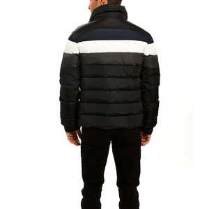 Veste bomber matelassée à capuche pour homme de haute qualité avec tissu en toile, coupe-vent, veste d'hiver pour homme - Product Image 3