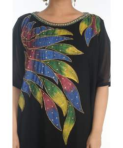 Robe caftan marocaine arabe islamique de Dubaï - Product Image 2