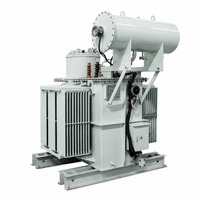 Transformateur immergé dans l'huile pour four à arc submergé 10000V, avec changeur de tension en charge, deux enroulements, 50Hz, triphasé, pour la fusion des férroalliages