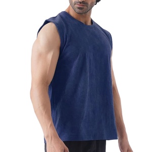 Chaleco Deportivo Ligero de 180 Gsm con Cuello Redondo y Sin Mangas, Color Personalizado, Diseño Holgado, Camiseta Deportiva para Correr, Ropa de Gimnasio - Product Image 2