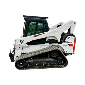 Nuevo cargador de orugas compacto Bobcat completamente inspeccionado con cabina cerrada y aire acondicionado con calentador de cubo a la venta - Product Image 1
