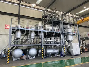 Continuous Automaticwaste Oil Re-refining Plant To Base Oil Distillation Plant Used Oil Re-refining