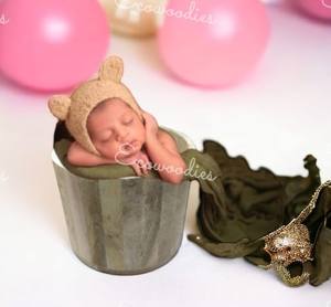 Accesorios de fotografía para recién nacidos Cubo de madera Accesorios de fotografía para recién nacidos - Product Image 5