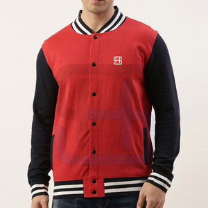 New Design High Quality Letterman <b>Jackets</b> Custom Casual Wear <b>Men</b> <b>Long</b> Sleeve Lettermen <b>Jacket</b> - Product Image 1