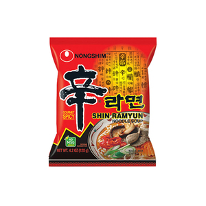 Shin Ramyun บะหมี่กึ่งสำเร็จรูปแบบคาร์โบไฮเดรตต่ำบะหมี่กึ่งสำเร็จรูปทำมือทอดแป้งสาลีฮาลาลได้รับการรับรองในกล่องจำนวนมากข้อเสนอสุดพิเศษ - Product Image 3