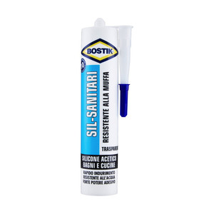 Bostik Silicone Sanitario Trasparente 280ml - Product Image 1