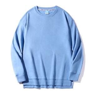 Sweats à capuche de haute qualité grande taille en gros coton respirant logo personnalisé pull sweat surdimensionné hommes à capuche - Product Image 3