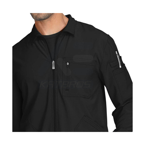 เสื้อสครับทางการแพทย์ทนทาน รุ่นใหม่ล่าสุด ผลิตตามแบบ OEM คุณภาพสูง ขายส่ง ชุดทำงานสครับแบบสั่งทำ สวมใส่สบาย - Product Image 2
