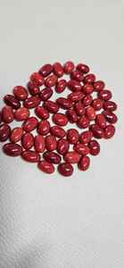 Coral italiano de forma redonda, de alta calidad, piedra suelta, para la elaboración de joyas para mujeres. - Product Image 2