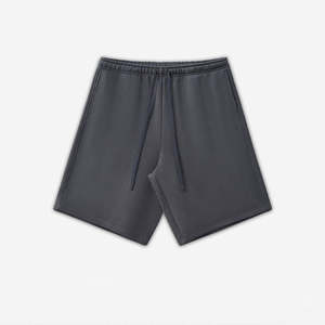 Hip Hop logotipo personalizado 310gsm pantalones cortos de verano para correr cordón Jogging 100% pantalones cortos de algodón de alta calidad para hombres pantalones cortos al aire libre - Product Image 2