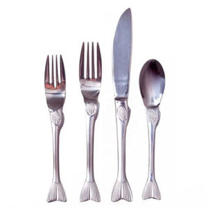 Luxurious Silver Plated Stainless Steel <b>Flatware</b> Set Mirror Finished Perfect for Elegant Dining and Special Occasions Usage - Product Image 1