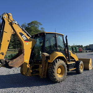 2017 CAT 420F2 Mini chargeur frontal utilisé avec godet à 24 dents pour le creusement de houe et d'excavatrice - Product Image 5