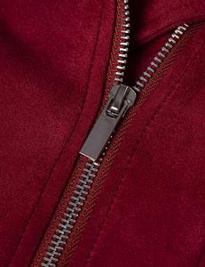 Meilleures ventes Veste en cuir coupe-vent et imperméable pour femmes Dernier style Toile respirante Vente en gros - Product Image 6