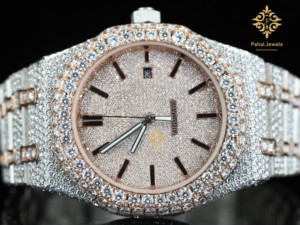 Montres de luxe pour hommes et femmes, design personnalisé, hip-hop, serties de diamants, cadran carré, véritable diamant moissanite VVS de laboratoire - Product Image 3