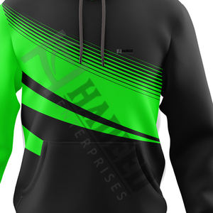 Sweats à capuche confortables de meilleure qualité pour hommes à manches longues, couleur et taille personnalisées en tissu uni, sweats à capuche à usage régulier - Product Image 2