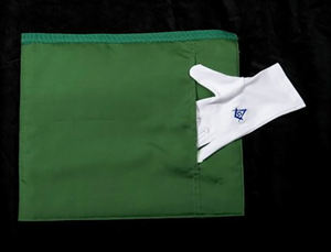 Tablier canadien en peau d'agneau membre AMD brodé à la main de haute qualité sur mesure 2025 Tabliers de conception maçonnique personnalisés - Product Image 4