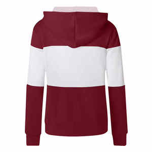 Sudadera de gran tamaño recortada alta personalizada para mujer, Top corto con capucha de punto informal estampado de invierno para otoño - Product Image 1