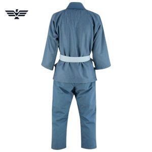 Best Quality Customizable OEM Pakistani Gi Gym Wholesale Lightweight Breathable 400gsm Cotton Brazilian Jiu Jitsu Gi WEARS - Product Image 2