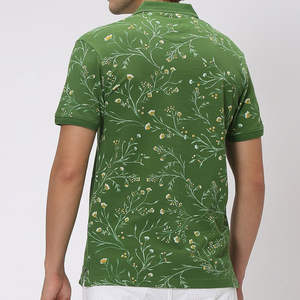 2025 New Style <b>Mens</b> Casual Jersey Solid Knitted Digital Printing Breathable Summer for OEM & ODM Custom Services - Product Image 4