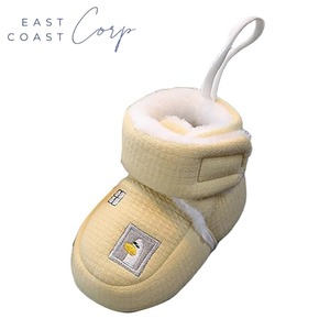 Botines de muselina de algodón orgánico para bebés, pantuflas para recién nacidos para bebés y niñas, diseño occidental elegante para la temporada de otoño - Product Image 3