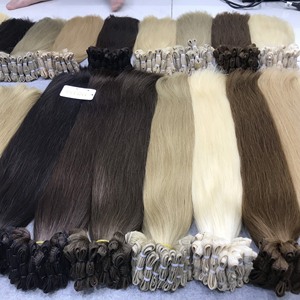 Extensiones de Cabello Virgen Vietnamita, Doble Trama a Máquina, Paquetes de 100g, Cutícula Alineada, Listo para Permanente, Todos los Colores, Ondulado de 12 Pulgadas - Product Image 4