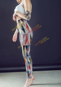 Mallas de Yoga sin costuras de cintura alta para mujer, pantalones de entrenamiento con glúteos y mallas de compresión transpirables, ropa deportiva - Product Image 3