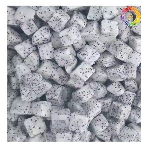 Puré de fruta de dragón congelado rojo/blanco, cubos y rebanadas de Pitaya congelada IQF para batidos, jugo, fruta de dragón congelada deliciosa - Product Image 3