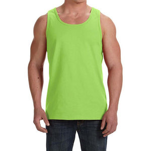 Venta al por mayor 100% poliéster cómodo sin mangas camisetas sin mangas de secado rápido transpirable hombres camisetas sin mangas mejor diseño OEM personalizado OEM - Product Image 4