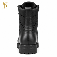 Botas Tácticas de Defensa SUPER FORCE BT-SW-04 con Cremallera Lateral y Cordones, de Cuero, para Entrenamiento, Color Verde Caqui Coyotes, Modelo Operator All