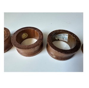 Rond de serviette carré en bois fait à la main pour la maison hôtel personnalisé rond de serviette en bois produit de vaisselle pour la maison - Product Image 2