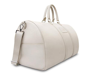 Custom Genuine Leather Embossed Logo Durable Unisex <b>Travel</b> <b>Duffel</b> <b>Bag</b> LTB-0031 High Quality Large Capacity Storage Zipper Sport - Product Image 2