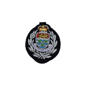 Patchs tissés personnalisés en fil brillant, à coudre, écologiques, motifs fleurs, alphabet, triangle, cercle, couleurs personnalisées, en toile - Product Image 1