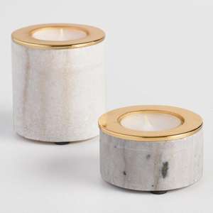 เชิงเทียนหินอ่อนสำหรับตกแต่งบ้านคลับสำนักงานร้านกาแฟ - Product Image 4