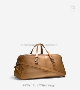 Sac de voyage en cuir de luxe classique fait à la main, sécurisé, spacieux, élégant, prix de gros direct d'usine, réductions en gros - Product Image 4