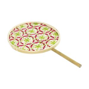 Wholesale <b>Fan</b> Shape <b>Wall</b> Hanging, Bamboo <b>Fan</b> <b>Wall</b> <b>Decoration</b> With Handle Viettimecraft Handicraft - Product Image 3