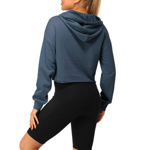 เสื้อฮู้ดครอปขนแกะสำหรับผู้หญิงและผู้ชาย สไตล์ลำลอง สตรีทแวร์  รับสั่งทำตามแบบ  ลดราคาพิเศษ - Product Image 4