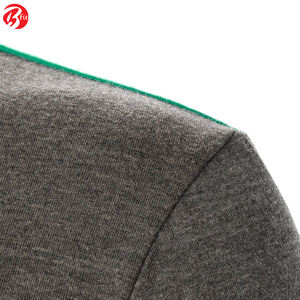 Manga corta de alta calidad para polos, tela de Jersey, patrón sólido, estampado de transferencia de calor liso, ropa informal transpirable - Product Image 4