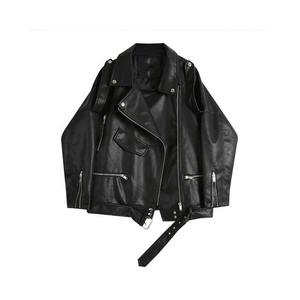 Chaqueta de cuero genuino puro hecha fácilmente disponible para mujer Nuevo estilo Ropa de invierno Chaqueta de mujer de color personalizado - Product Image 1