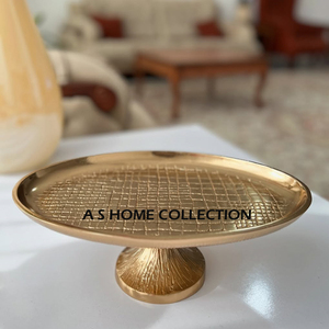 ขาตั้งโลหะทองเหลืองสำหรับตกแต่งเค้กและขนมอบ - Product Image 3