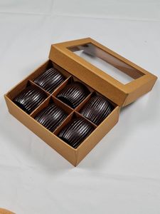 Servilleteros de madera de mango de lujo, estilo de segmento con forma de mariposa para bodas y fiestas, Decoración de mesa impresionante para la temporada de primavera - Product Image 3