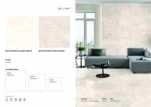 Dalles de sol et de mur en porcelaine brillante 1200x1200, finition premium pour les espaces modernes - Product Image 3